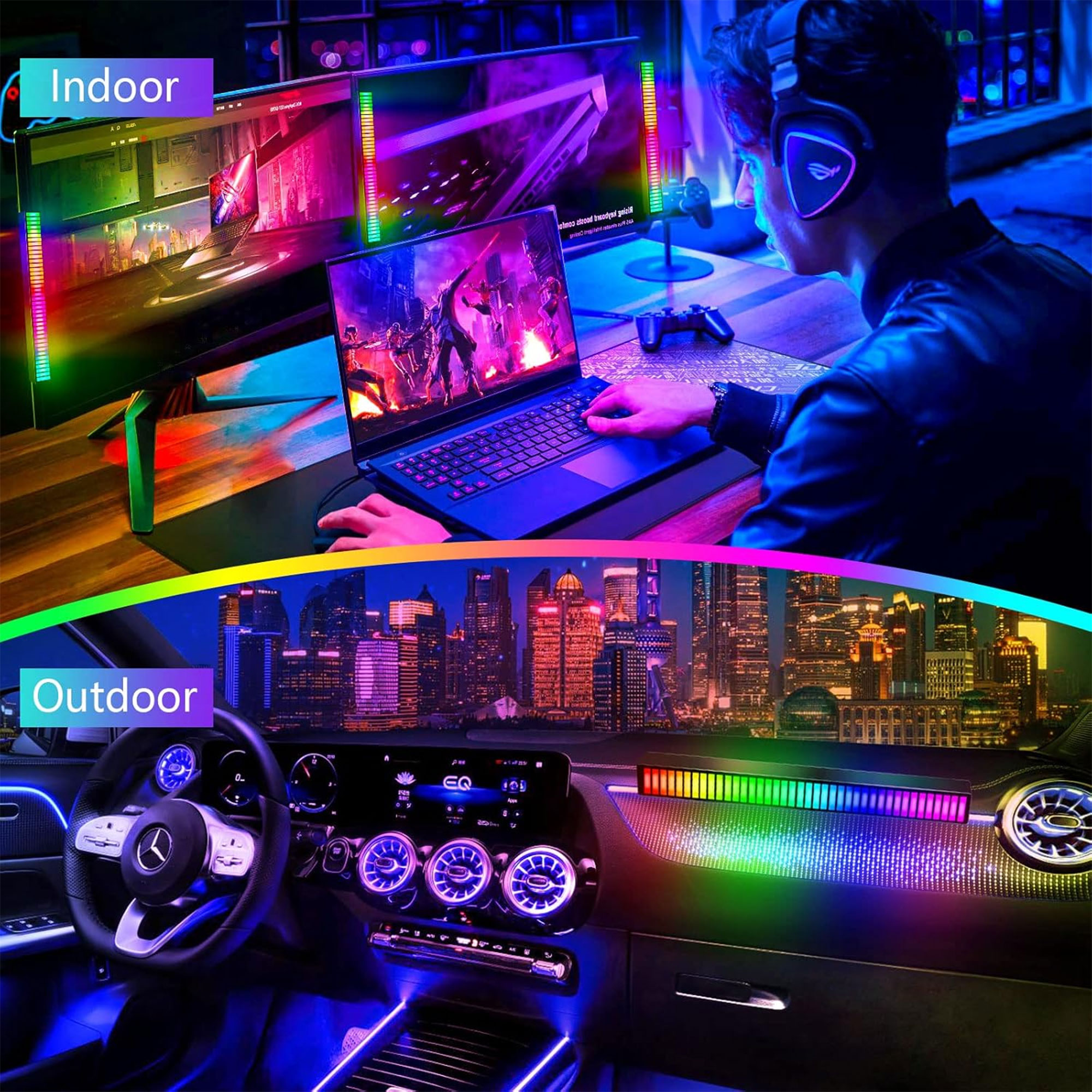 إضاءة راقصة التحكم من خلال تطبيق سعر جملة للكمية - الصورة 3