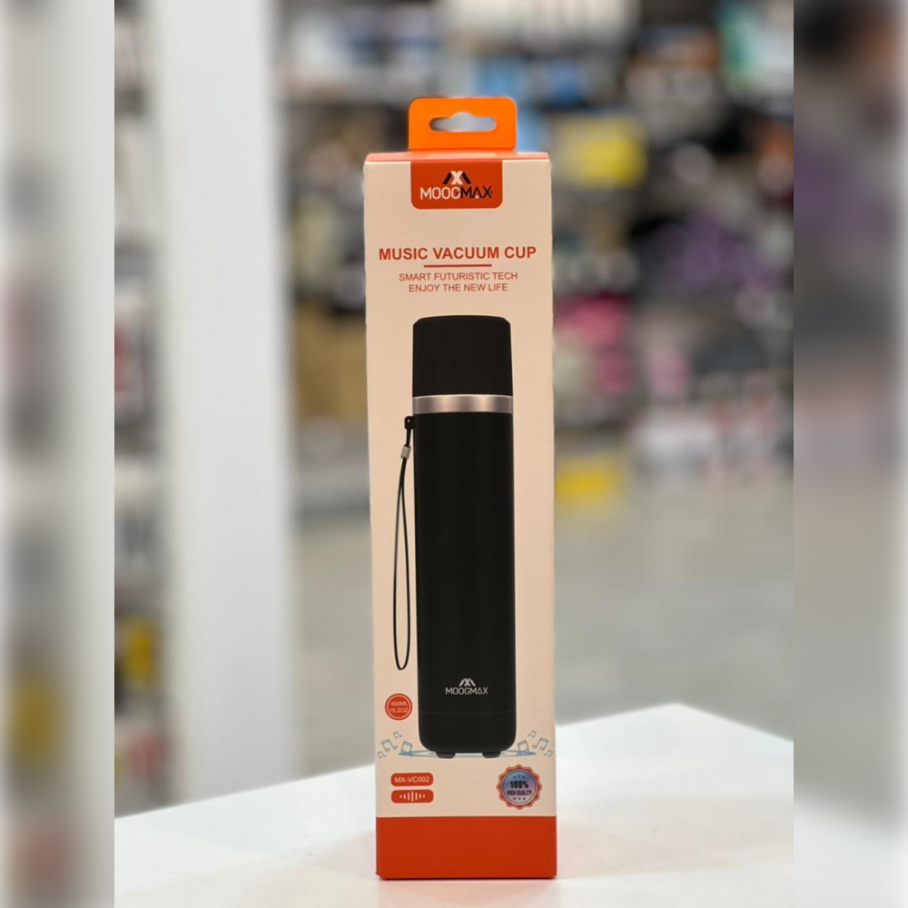 حافظة مشروبات Moog max الذكية مع سبيكر - الصورة 2