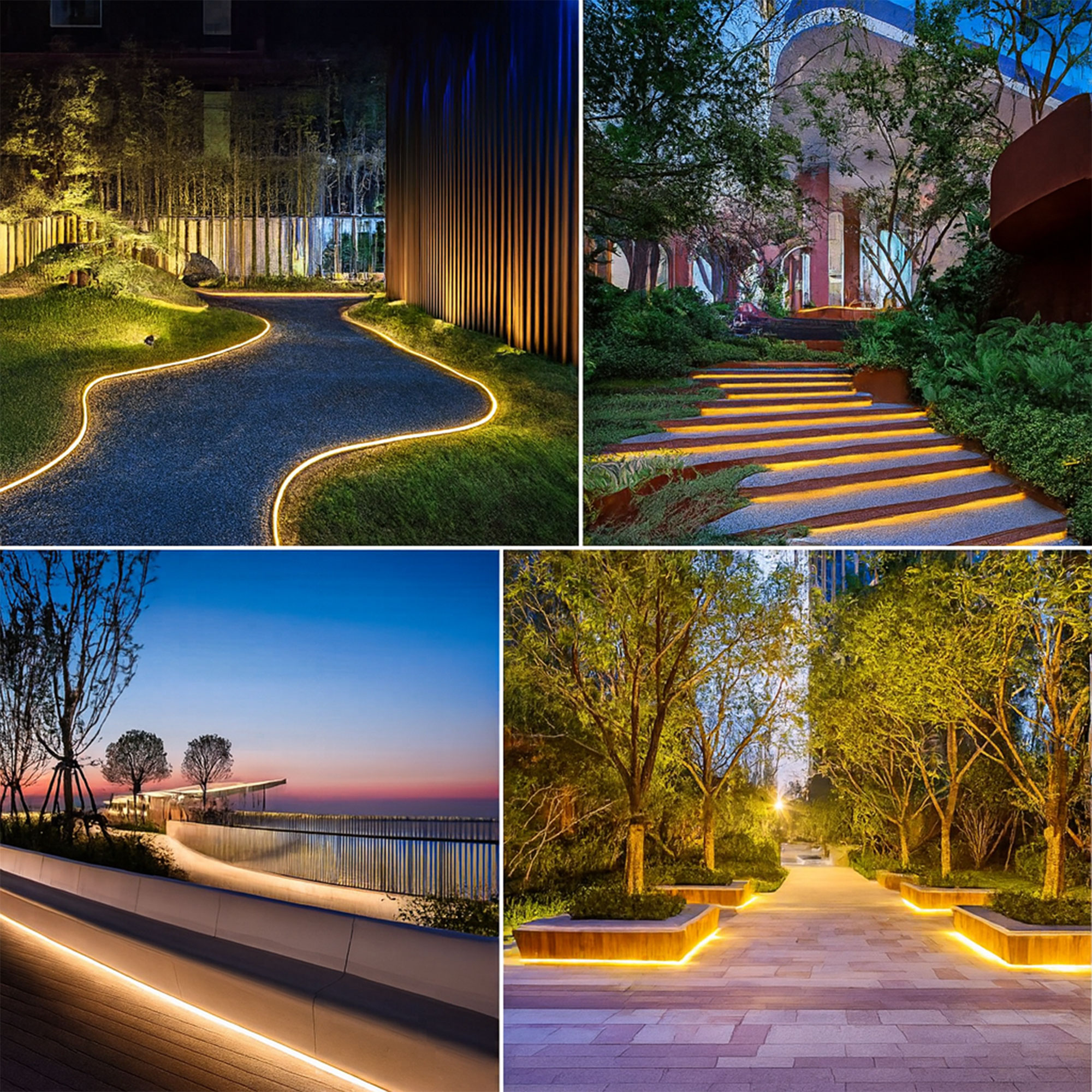 شريط ليد بالطاقة الشمسية 20 متر - الصورة 3