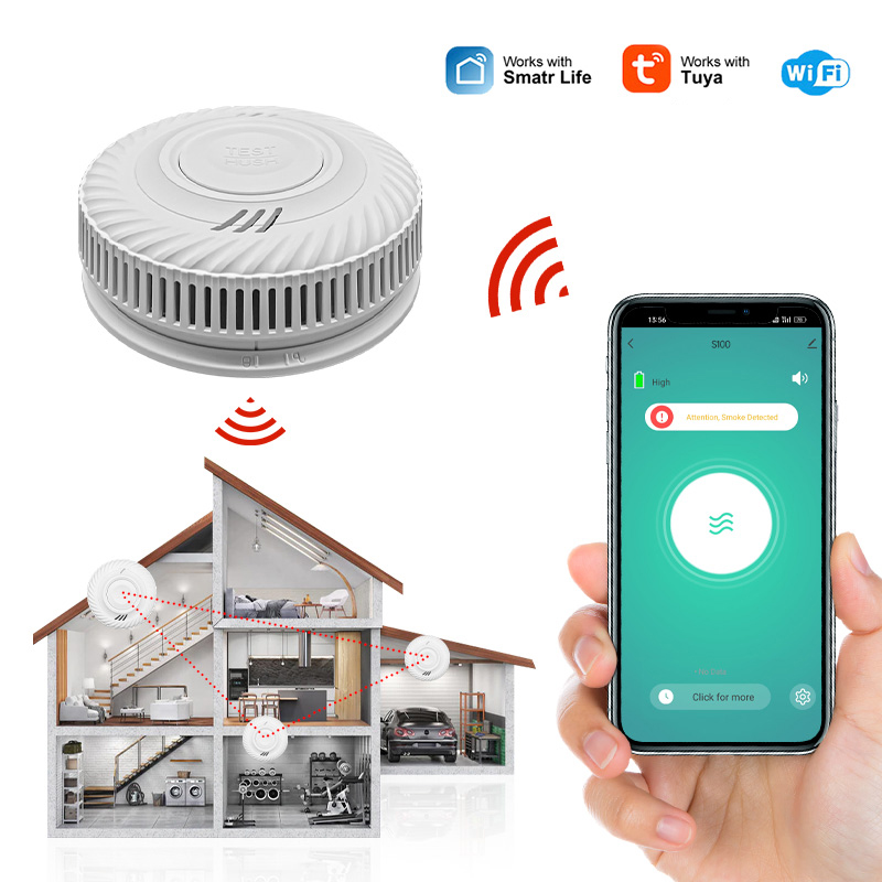 جهاز إنذار حريق WI-FI عن طريق تطبيق جوال - الصورة 2