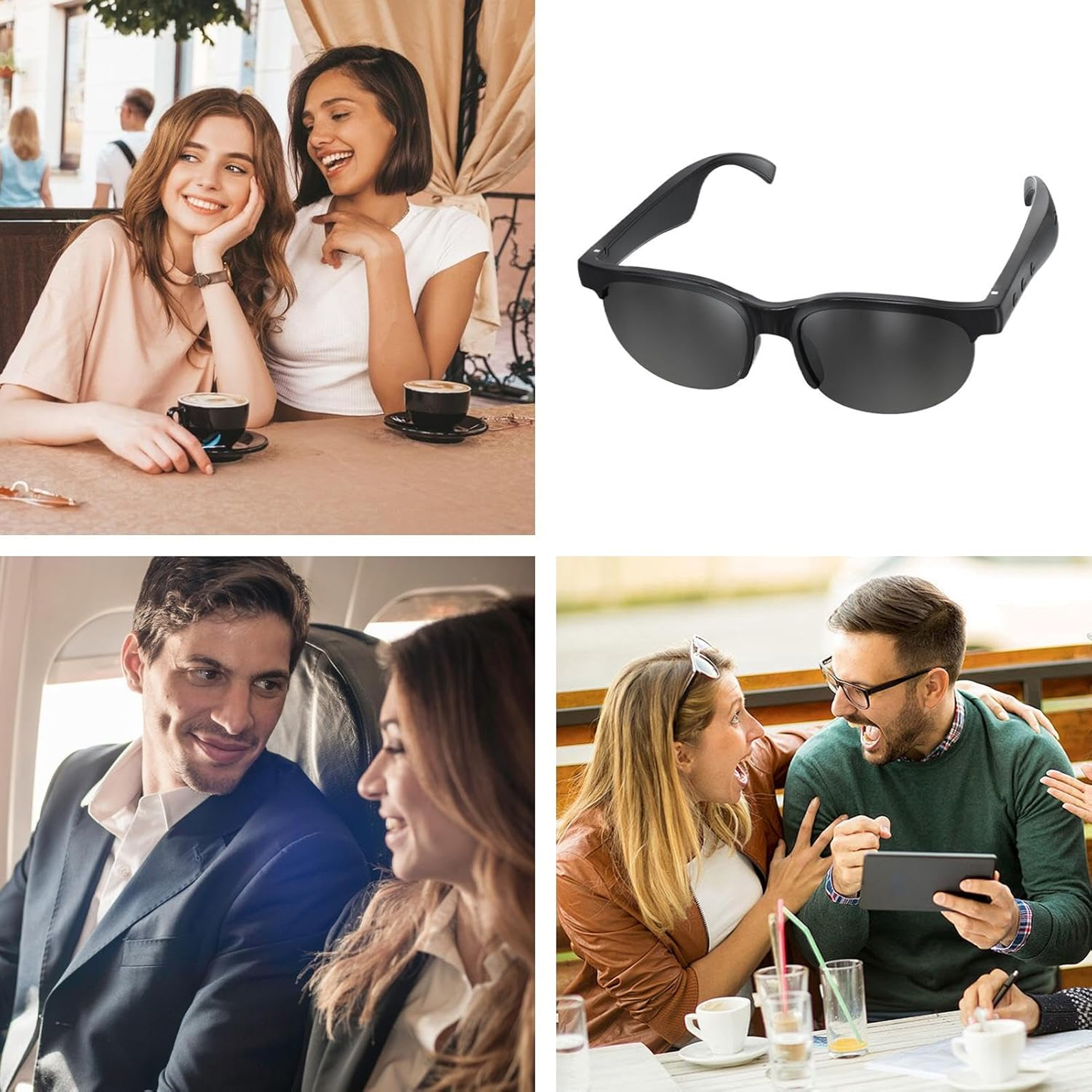 نظارة بسماعة ومترجم ذكى - الصورة 5