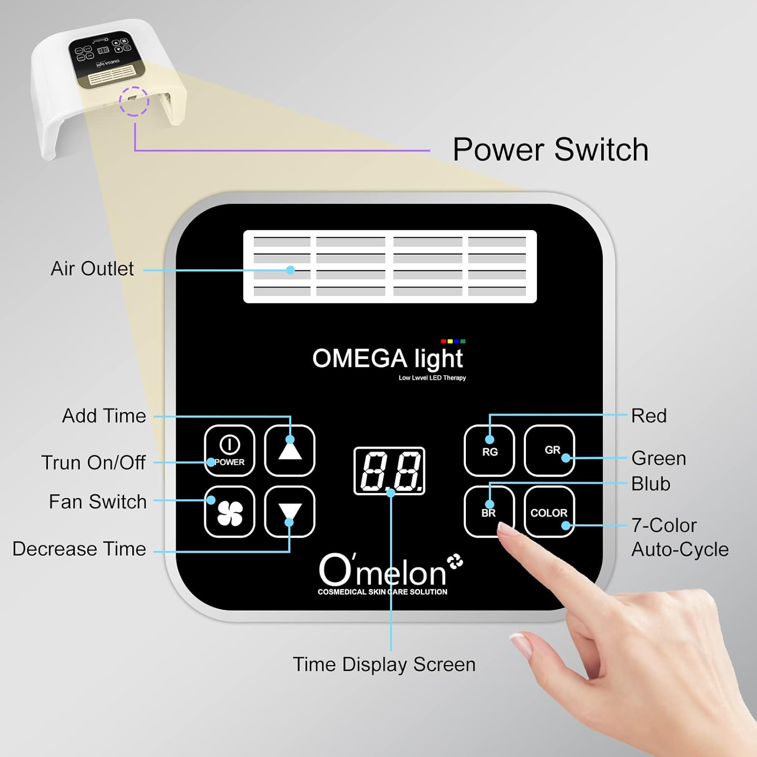 جهاز ليزر لبشرة زجاجية - الصورة 3