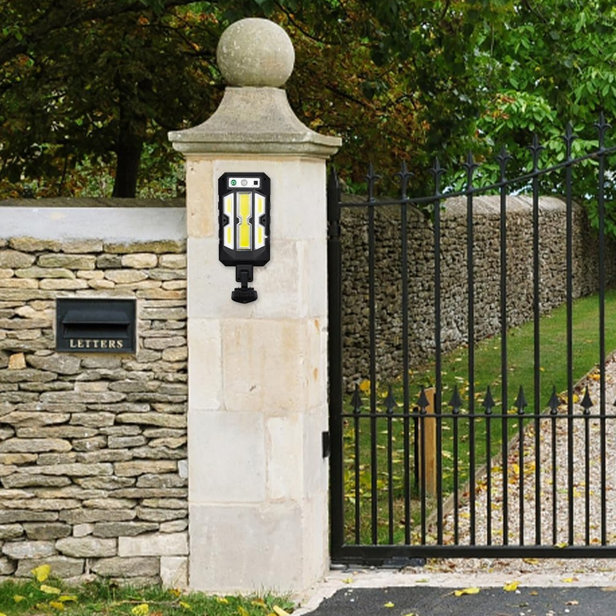 كشاف إلكتروني بالطاقة الشمسية H - الصورة 5