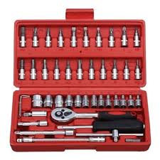 • طقم معدات شنيور 46 قطعه