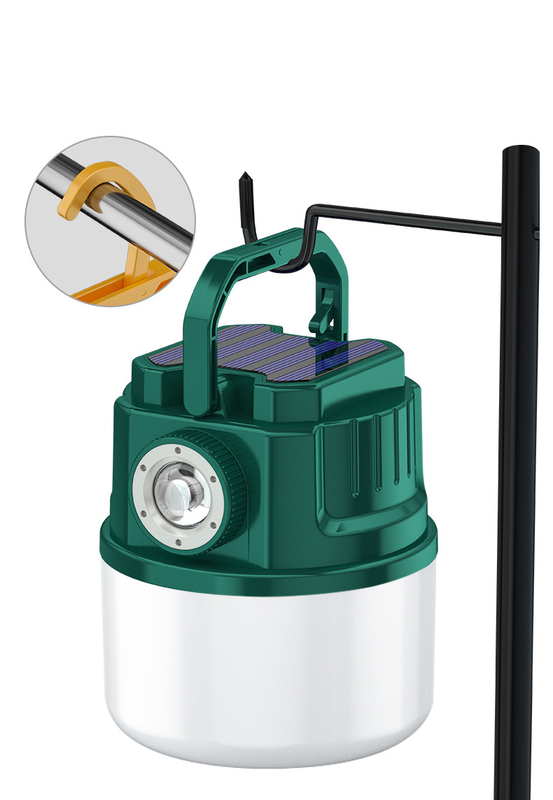 • كشاف ليد مزدوج يعمل بالطاقة شمسية - الصورة 2