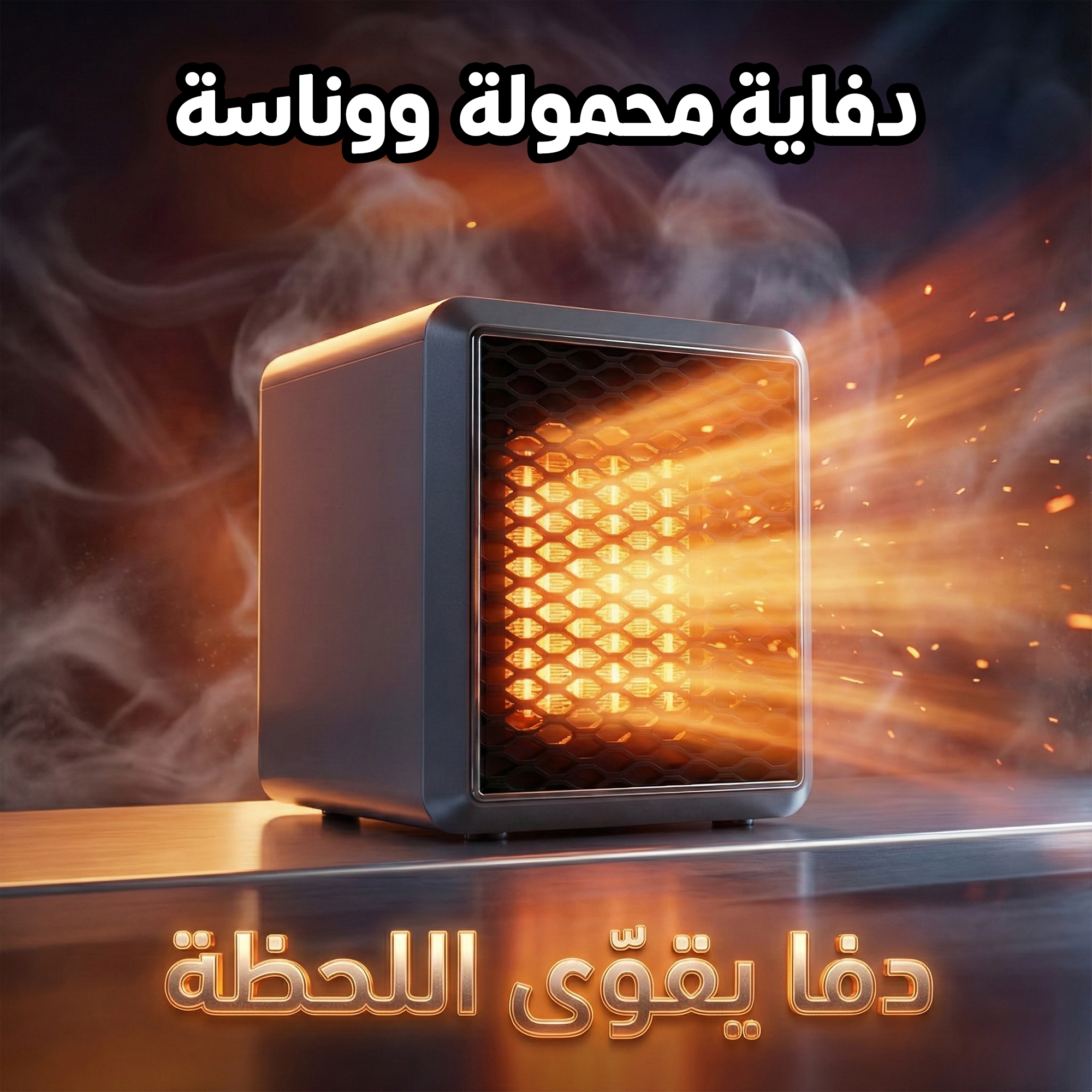• دفاية محمولة ووناسة 1500 Watt - الصورة 6