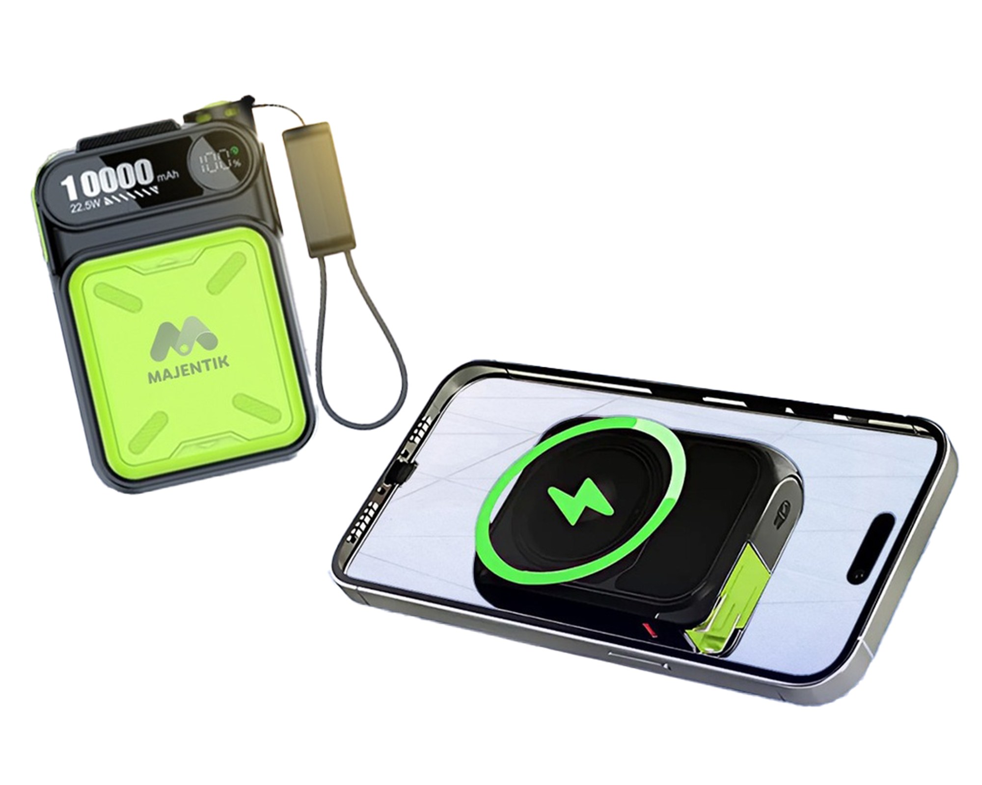 باور بانك الاسلكي التريند ماجينتك MJ-35 - الصورة 3