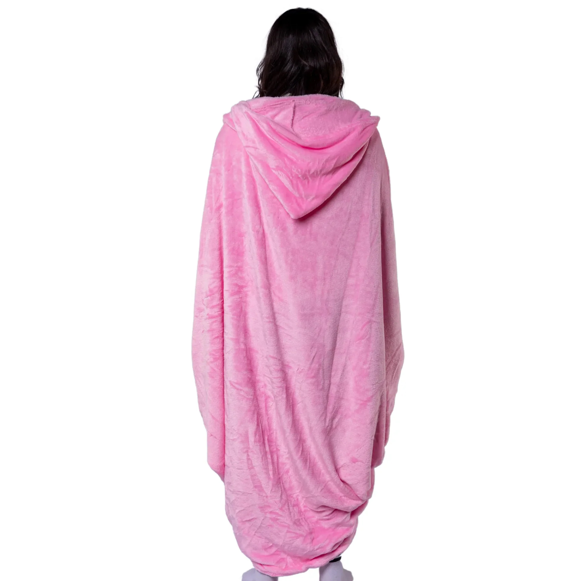 بطانيه قابله للارتداء وردي - الصورة 4