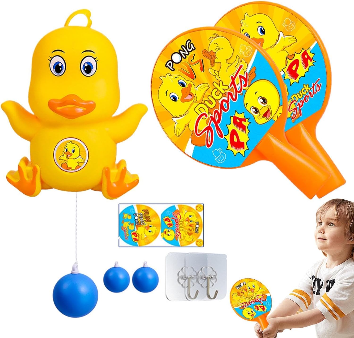 لعبة بنج بونج بطوط المعلقة - الصورة 2