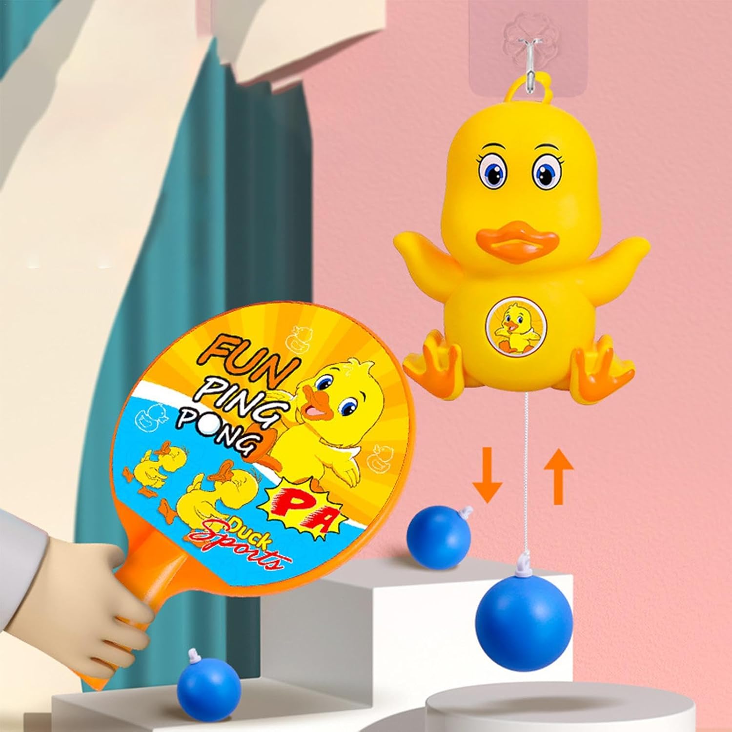 لعبة بنج بونج بطوط المعلقة - الصورة 6