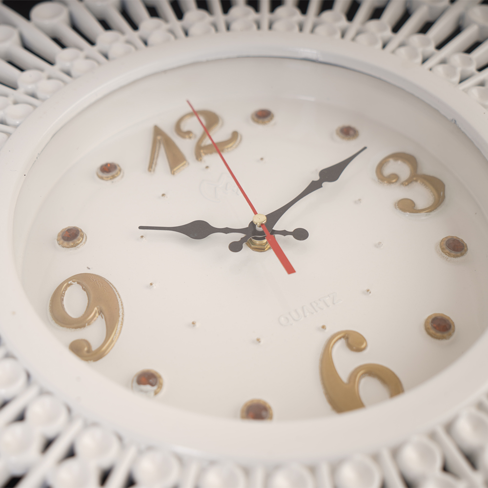 ساعة حائط ديكورية فورجية مودرن - الصورة 2