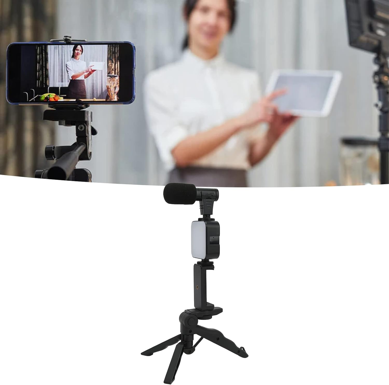 حامل ثلاثي لتصوير الفيديو - الصورة 2