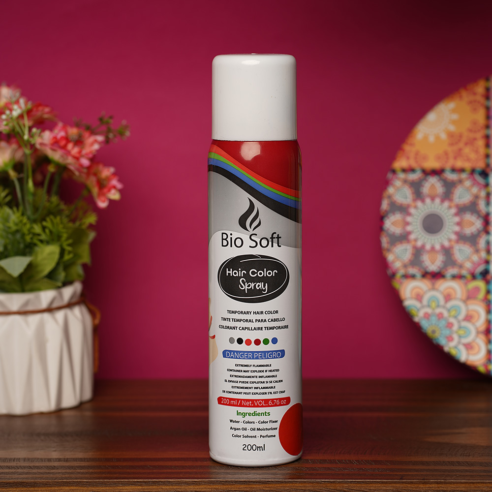 سبراي صبغة الشعر المؤقت Bio Soft - الصورة 2