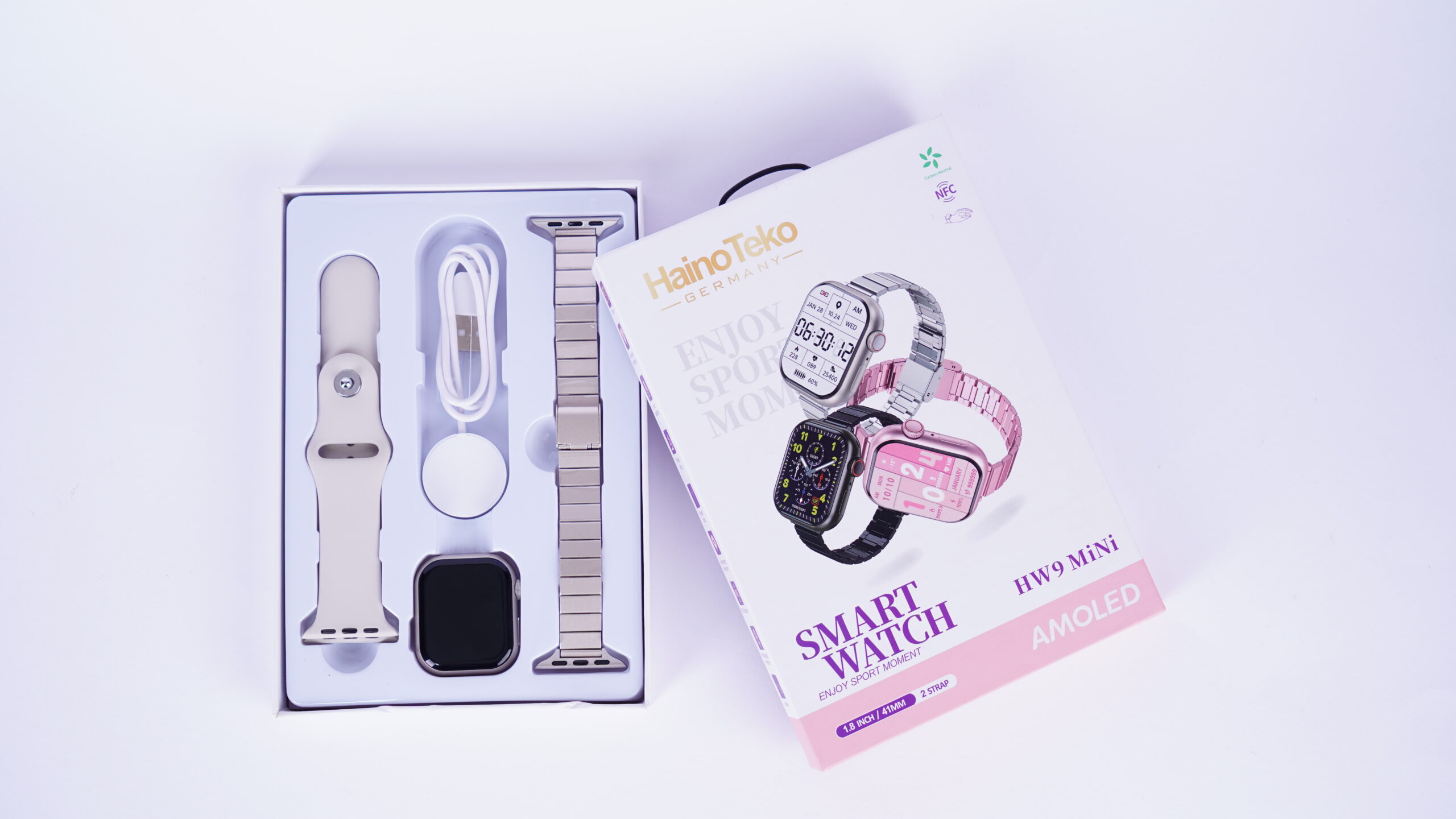 • Haino Teko Smart Watch HW9 Mini - الصورة 6